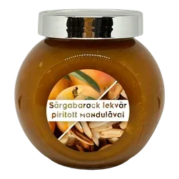 Sárgabarack lekvár pirított mandulával - 190 ml - Tündérnektár - 