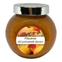 Fűszeres sárgabarack dzsem - 190 ml - Tündérnektár - 