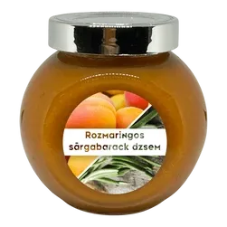Rozmaringos sárgabarack dzsem - 190 ml - Tündérnektár - 