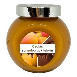 Csokis sárgabarack lekvár - 190 ml - Tündérnektár - 