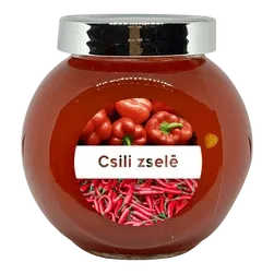 Csili zselé (piros) - 190 ml - Tündérnektár - 