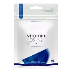 D3+K2 Vitamin - 60 kapszula Nutriversum - 