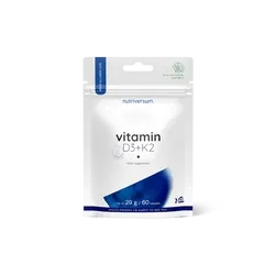 Vitamin D3 + K2 kapszula 60 db - Nutriversum