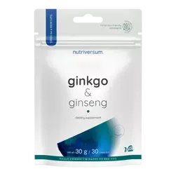 Ginkgo + Ginseng - 30 kapszula - Nutriversum - 