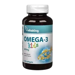 Omega-3 Kids 500mg - 100 gélkapszula - Vitaking  - 