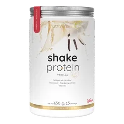 Shake Protein - 450 g - vanília - Nutriversum - 