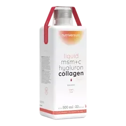 MSM+C Hyaluron Collagen Liquid - 500 ml - mangó - Nutriversum