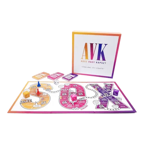 AVK: Adsz vagy Kapsz - felnőtt társasjáték - társasjáték felnőtteknek