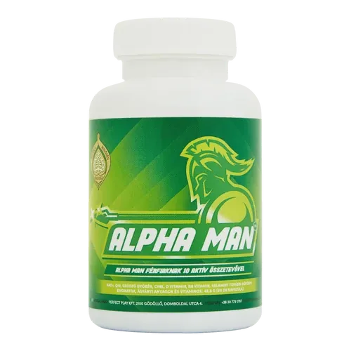 Alpha Man férfierő növelő - 60db kapszula - folyamatos szedésű potencianövelő
