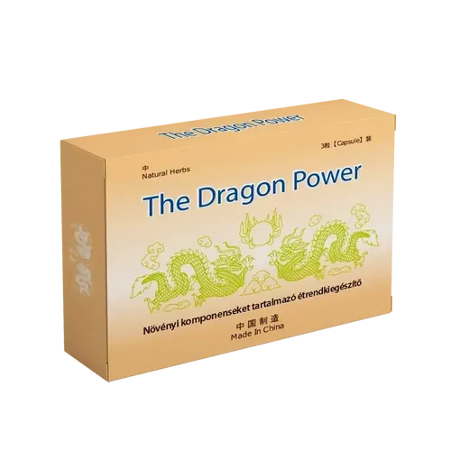 Dragon Power - az eredeti - 3db kapszula - alkalmi potencianövelő