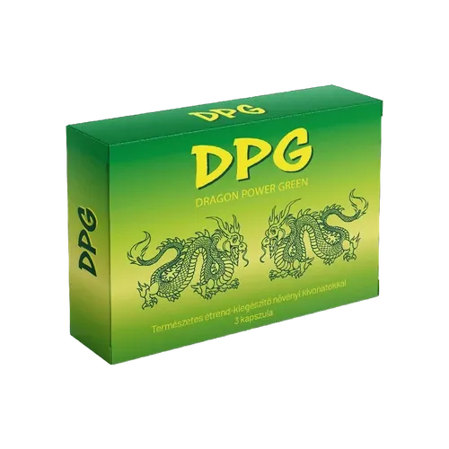Dragon Power Green - 3db kapszula - alkalmi potencianövelő