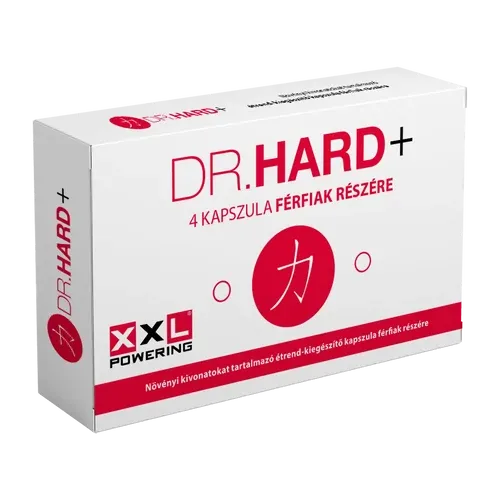 Dr. Hard - 4db kapszula - alkalmi potencianövelő