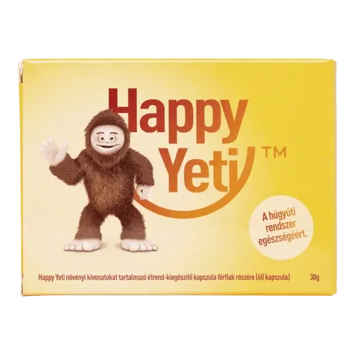 Happy Yeti prosztata - 30db kapszula - prosztata kapszula vizelési problémákra