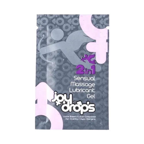 JoyDrops 2in1 sensual massage síkosító (5ml) - síkosító