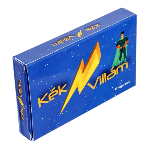 Kék Villám - 6db kapszula - alkalmi potencianövelő