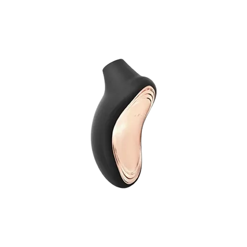 LELO Sona 2 - hanghullámos csiklóizgató (fekete) - csikló léghullámos izgatására
