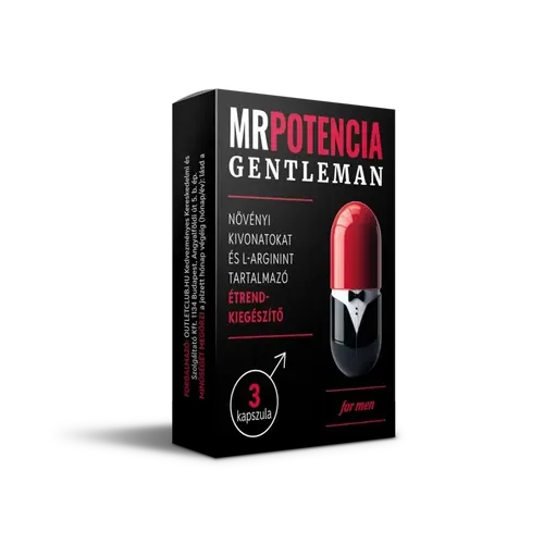 MRPOTENCIA Gentleman - 3 kapszula - 