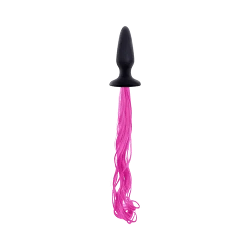 Unicorn Tails Pink - záróizom tágító, lazító eszköz, színes lófarokkal