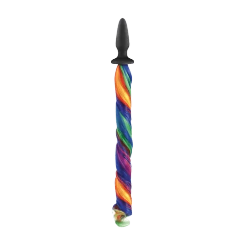 Unicorn Tails Rainbow - záróizom tágító, lazító eszköz, színes lófarokkal