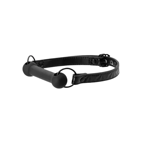Sinful Bar Gag Black - bizalmi játékok fetish kelléke