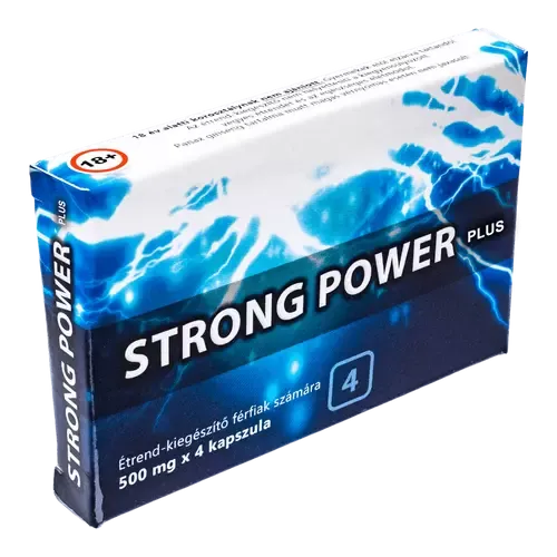 Strong Power - 4db kapszula - alkalmi potencianövelő