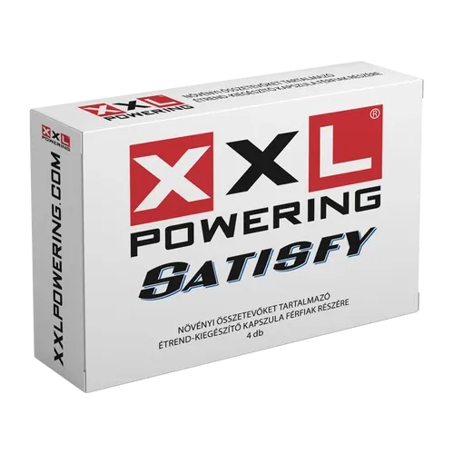XXL Powering Satisfy - 4db kapszula - alkalmi potencianövelő