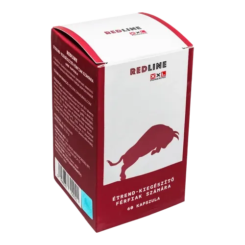 RedLine - 60db kapszula - kúraszerű férfierő és késleltető korai magömlés ellen