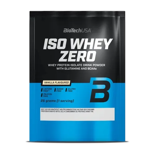 Iso Whey Zero laktózmentes - vanília - 25g - BioTech USA - 
