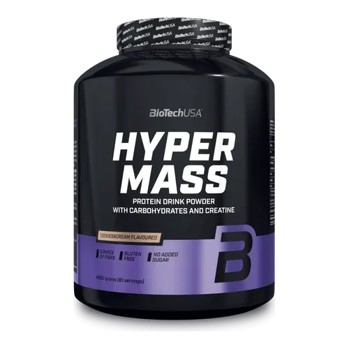 Hyper Mass 4000g cookies &amp; cream - BioTech USA - 