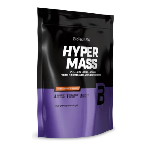 Hyper Mass 1000g sós karamell - BioTech USA - 