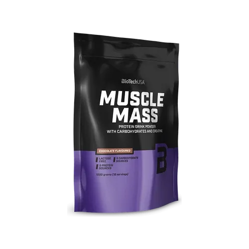 Muscle Mass 1000g csokoládé - BioTech USA - 
