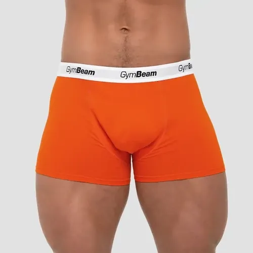 Essentials 3Pack narancssárga boxeralsó - (XXXL) - GymBeam - 