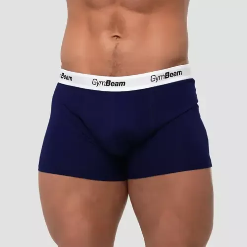 Essentials 3Pack sötétkék boxeralsó - (XXXL) - GymBeam - 