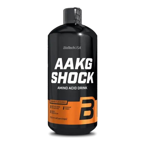 AAKG Shock 1000ml narancs - BioTech USA - 