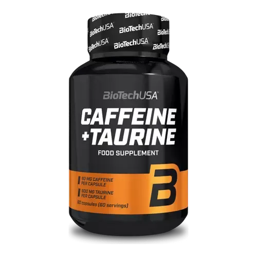 Caffeine and Taurine 60 kapszula - BioTech USA - 