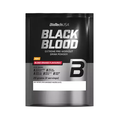 Black Blood NOX+ 20g vérnarancs - BioTech USA - 