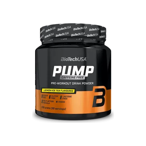 Pump Caffeine free 330g citromos ice tea - BioTech USA - 