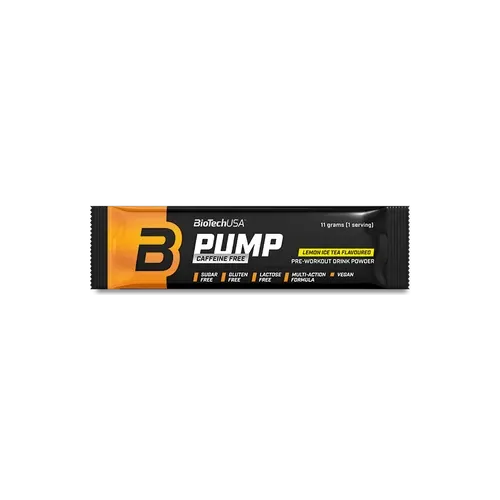 Pump Caffeine free 11g citromos ice tea - BioTech USA - 