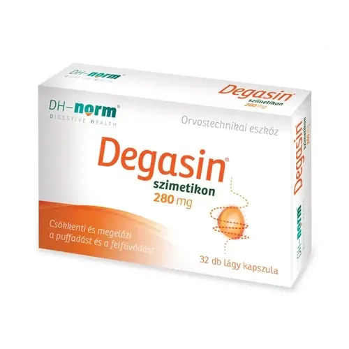 Degasin szimetikon 280mg - 32 lágy kapszula - 