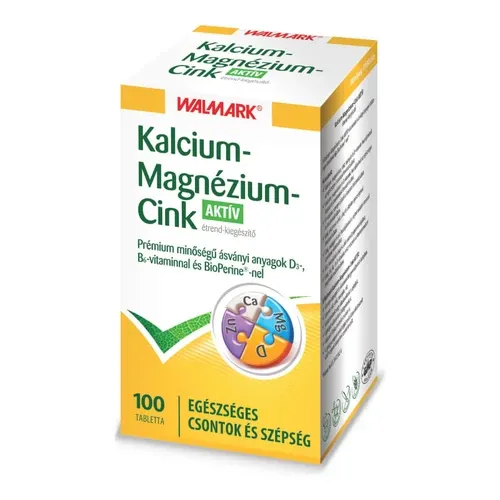 Walmark Kalcium+Magnézium+Cink Aktív 100 db - 