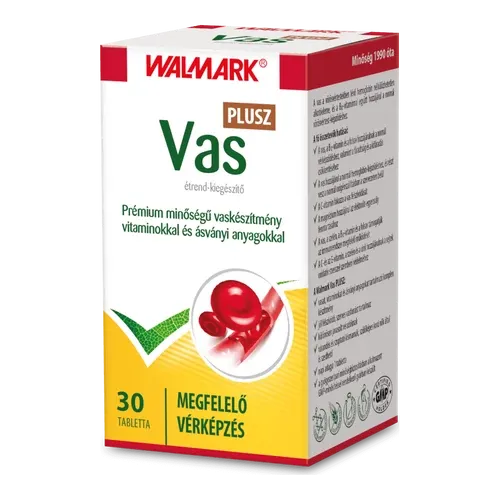 Walmark Vas Plusz tabletta 30 db - 