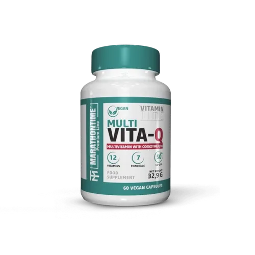 MultiVITA-Q - multivitamin koenzim Q10-el - 60 kapszula - Marathontime - 
