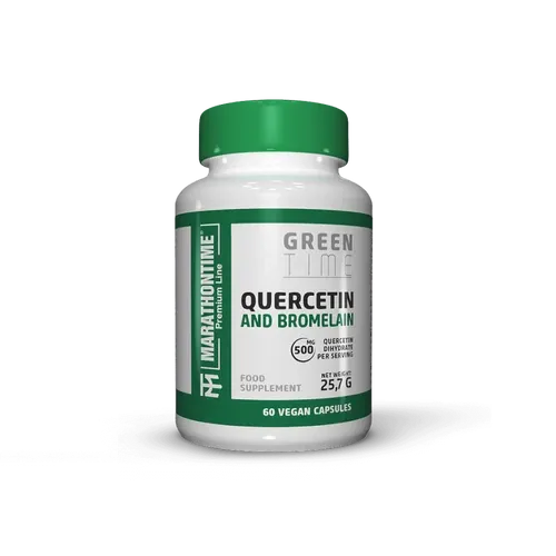Quercetin és Bromelain - 60 kapszula - Marathontime - 