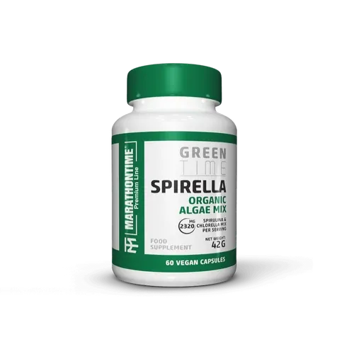 Spirella - Spirulina és Chlorella Superfood - 60 kapszula - Marathontime - 