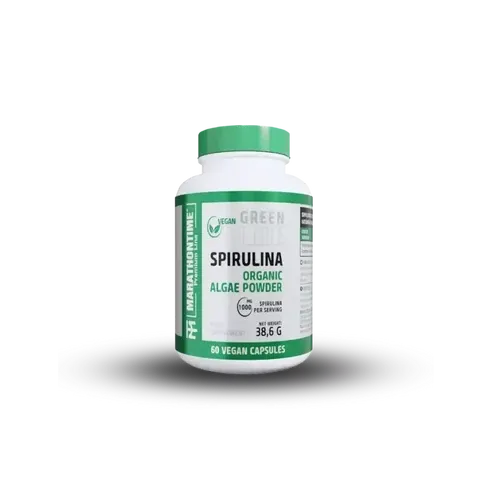 Spirulina 1000 alga kivonat - 60 kapszula - Marathontime - 