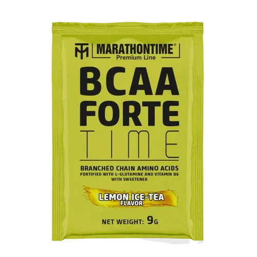 BCAA Forte Time 9 g - citromos jeges-tea - Marathontime - 