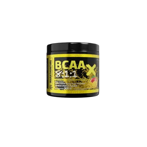 BCAA X 8:1:1 Steviával édesítve - 300 g - mangó barack - Marathontime - 