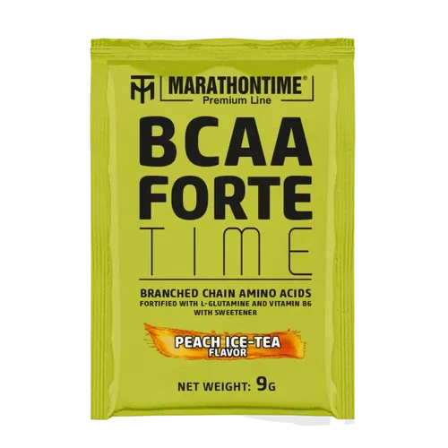 BCAA Forte Time - 9 g - barackos jeges-tea - Marathontime - 