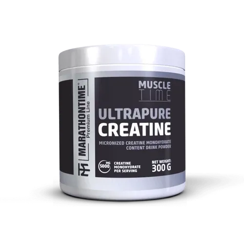 Mikronizált Kreatin Monohidrát (100% UltraPure) 200mesh - 300 g - Marathontime - 