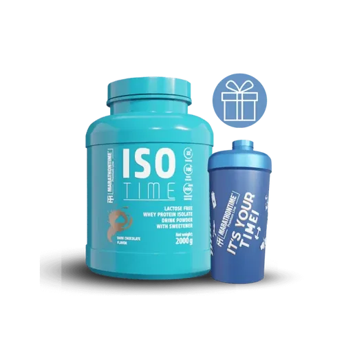 iso time étcsokoládé fehérjeIzolátum laktázenzimmel dúsítva 2000 g - Marathontime - 